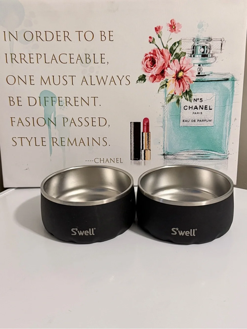 S'well Black Stainless Steel Bowl Set - 16oz - Pack of 2